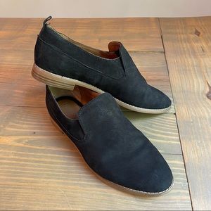 Franco Sarto Hum Loafers Women’s Size 8.5 Black Leather